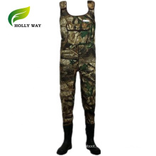 Buena calidad de camuflaje simple neoprene wader